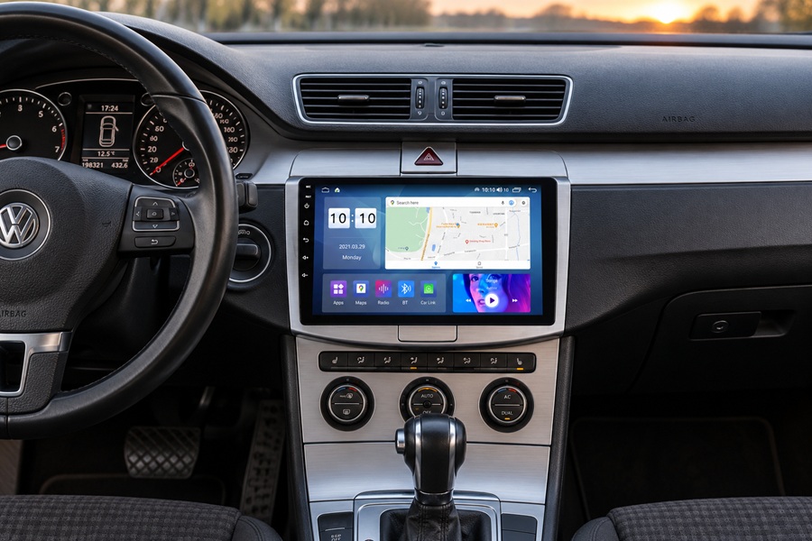 Cum transformă o navigație cu Android experiența la volan într-un Passat B6 folosit zilnic